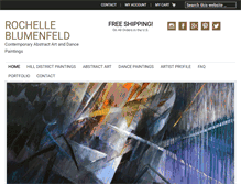 Tablet Screenshot of blumenfeldart.com